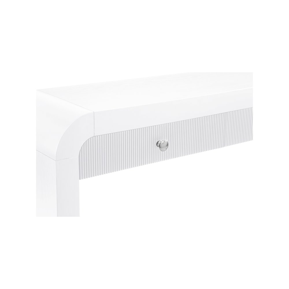 Artisto White Console Table. Picture 12