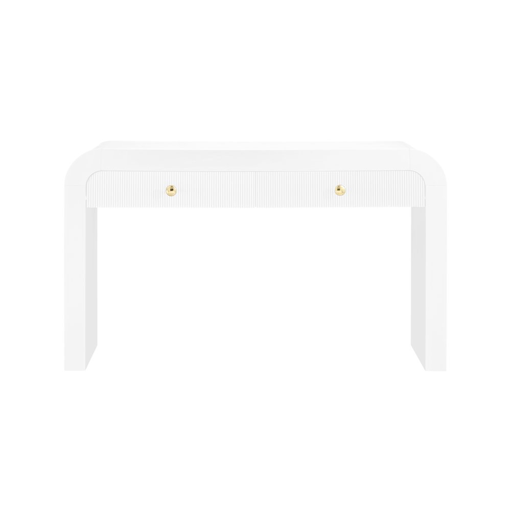 Artisto White Console Table. Picture 4