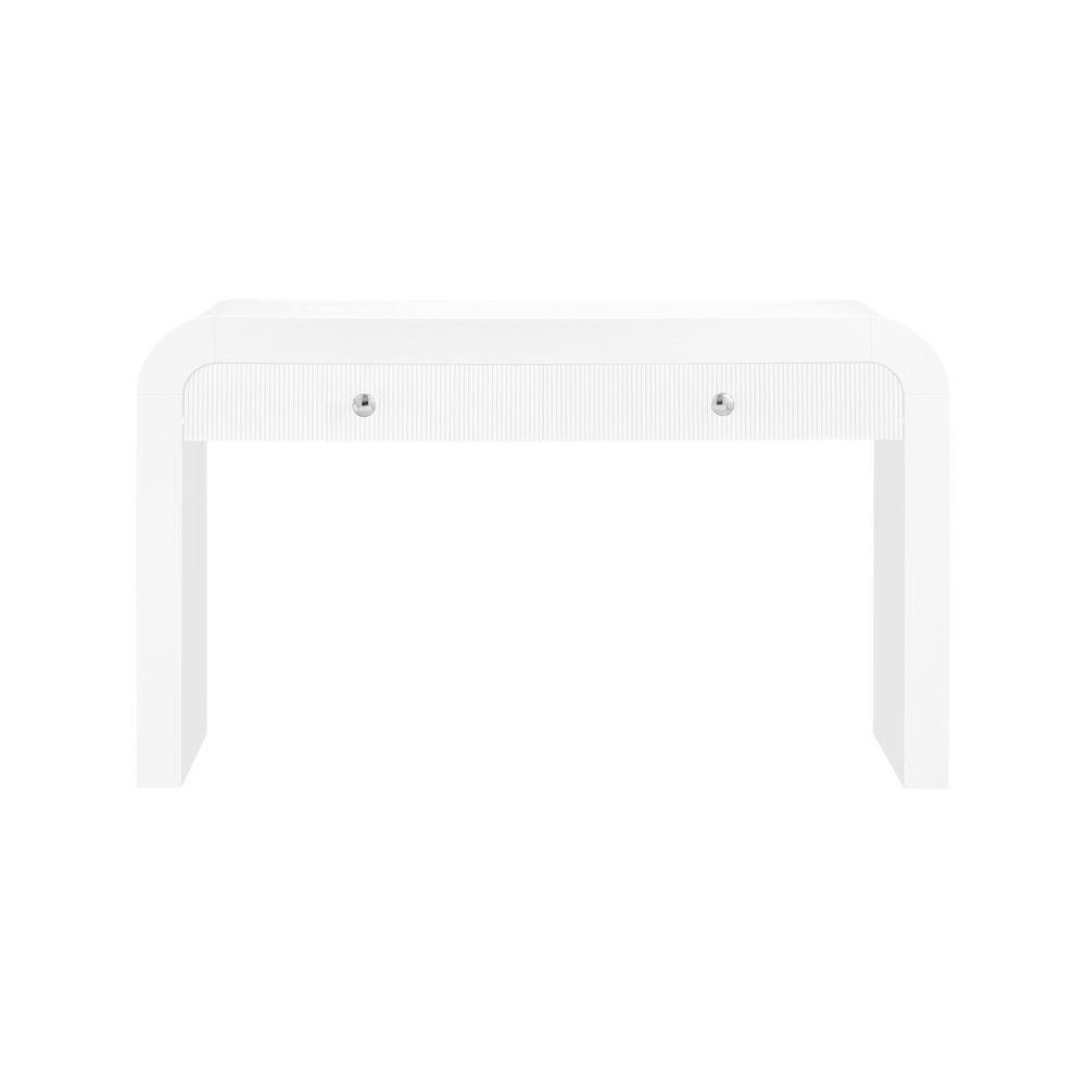 Artisto White Console Table. Picture 5