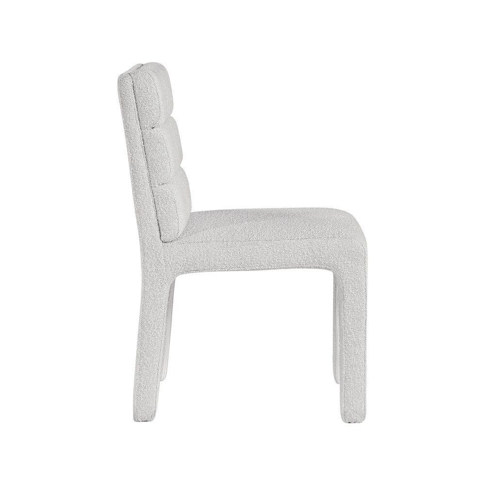Kai Cream Boucle Fabric Dining Chair, Set of 2. Picture 3