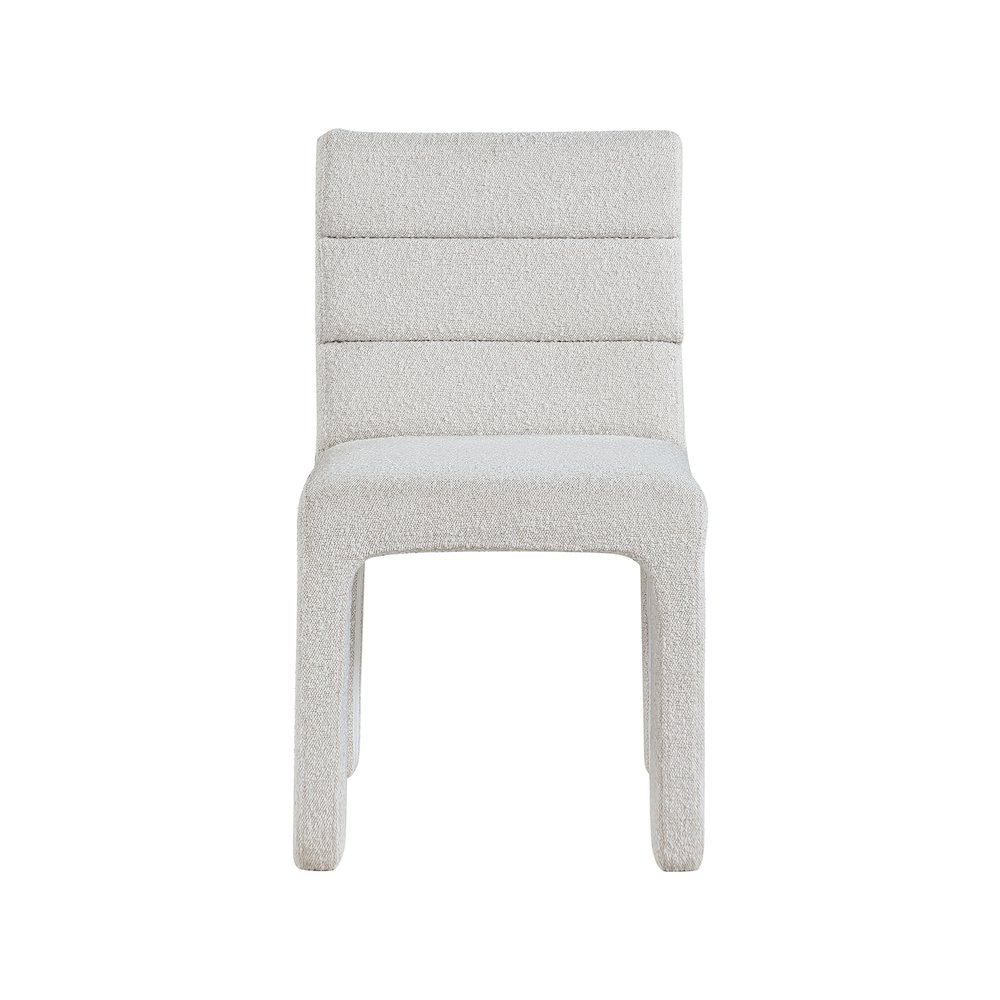 Kai Cream Boucle Fabric Dining Chair, Set of 2. Picture 4