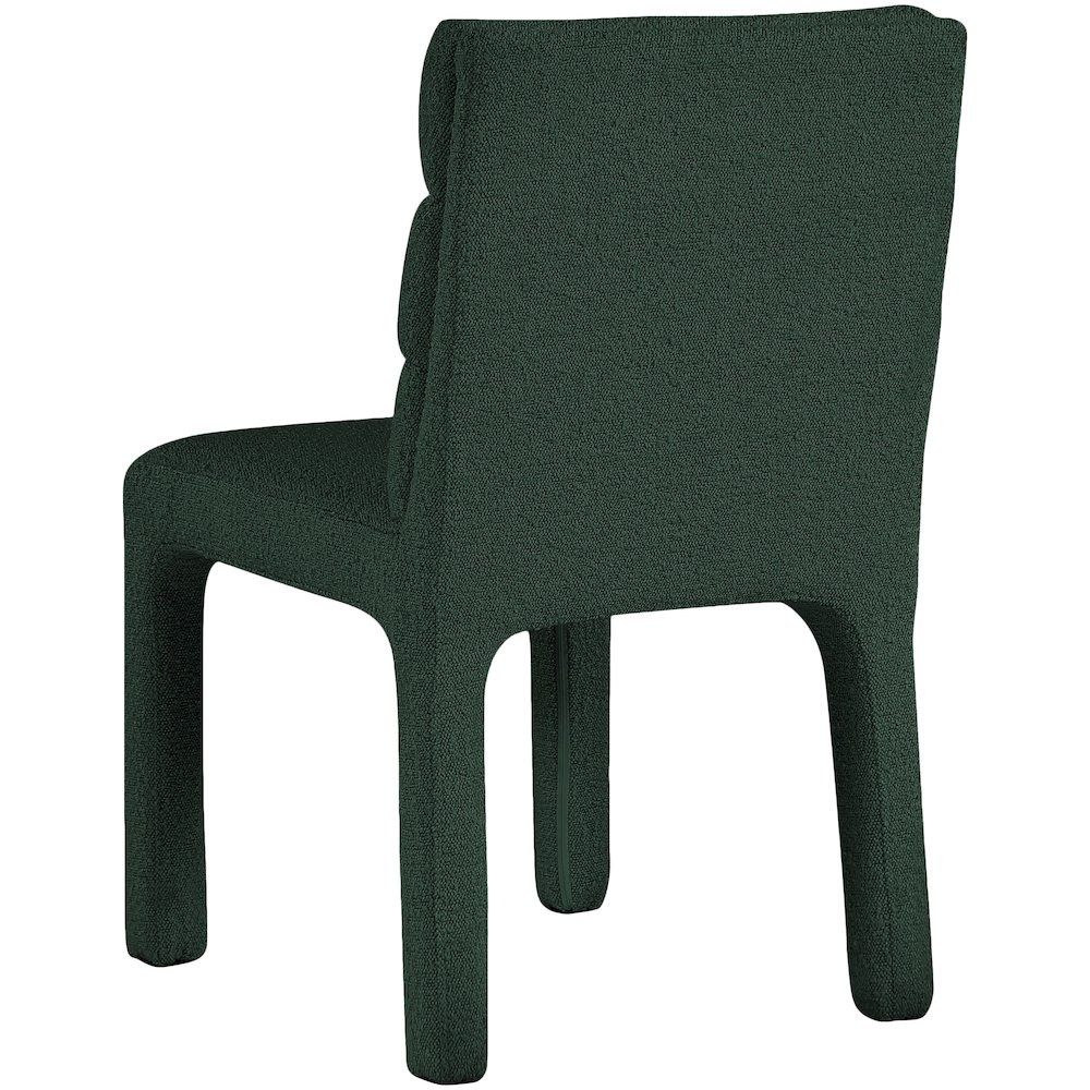 Kai Green Boucle Fabric Dining Chair, Set of 2. Picture 2