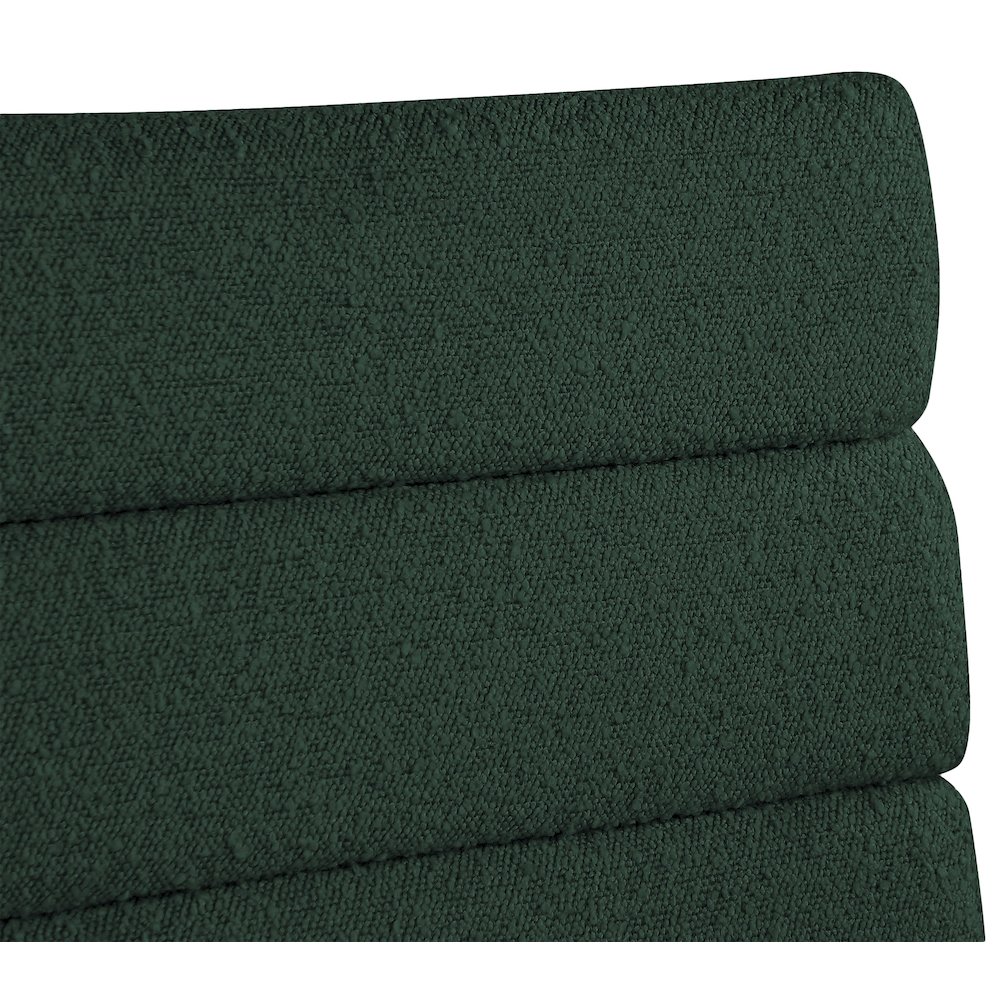 Kai Green Boucle Fabric Dining Chair, Set of 2. Picture 6