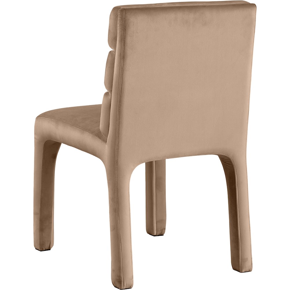 Kai Beige Velvet Dining Chair, Set of 2. Picture 2