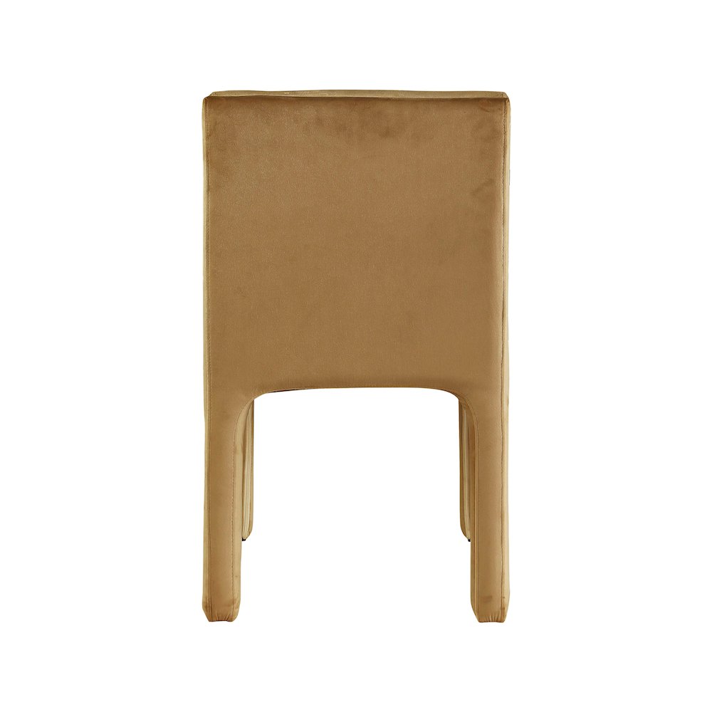 Kai Saddle Velvet Dining Chair, Set of 2. Picture 5