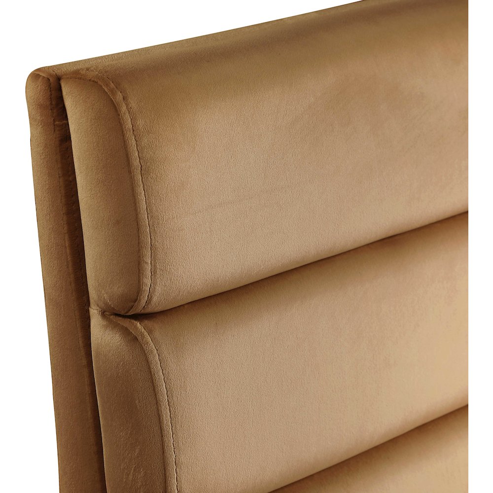 Kai Saddle Velvet Dining Chair, Set of 2. Picture 6