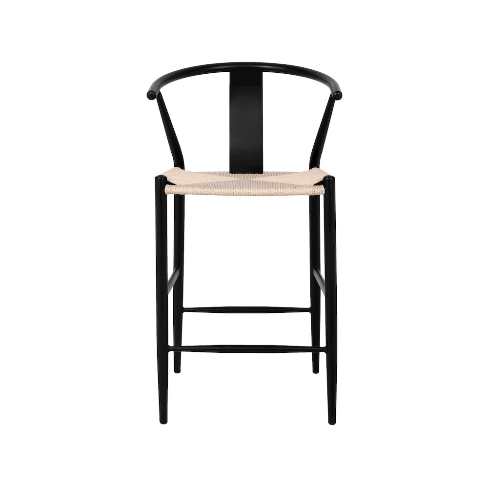 Beck Beige Hand Woven Rope Stool, Set of 2. Picture 3