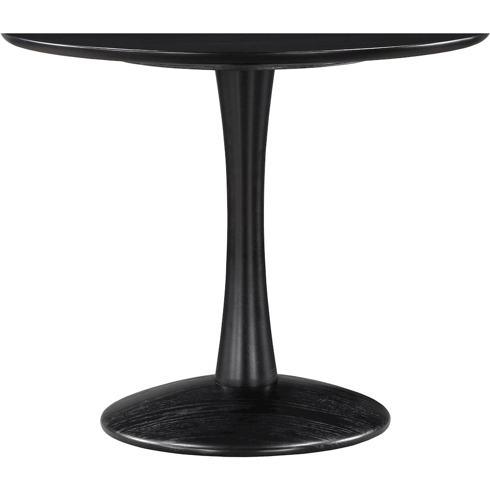 Holly Black Dining Table. Picture 4