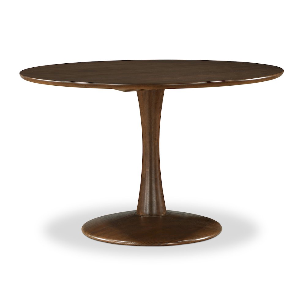Tulip Brown Dining Table. Picture 1