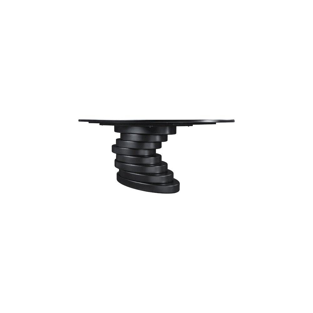 Moriah Black Dining Table. Picture 2