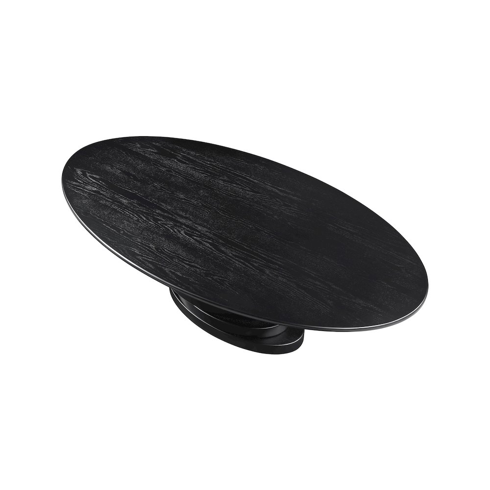 Moriah Black Dining Table. Picture 4