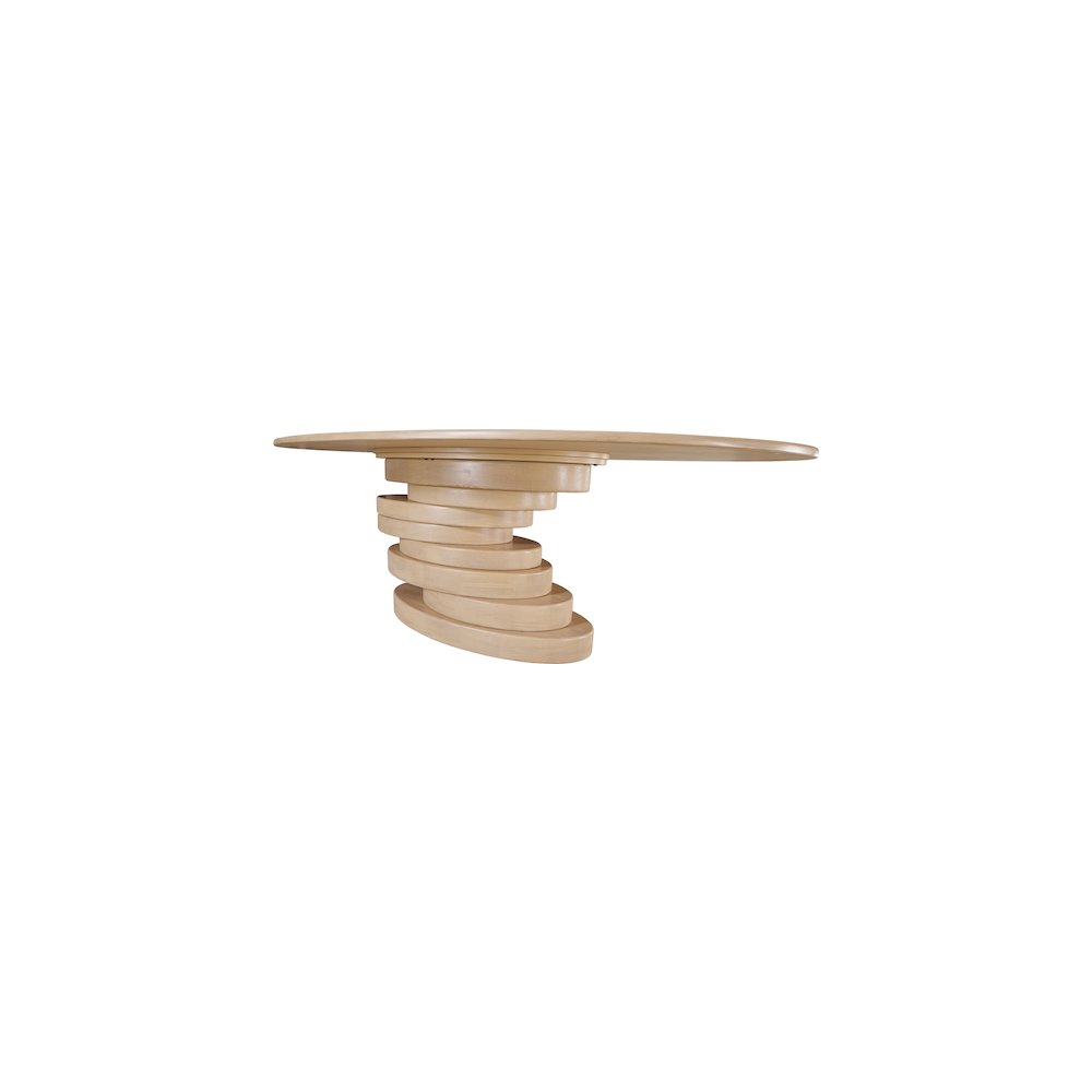 Moriah Oak Dining Table. Picture 2