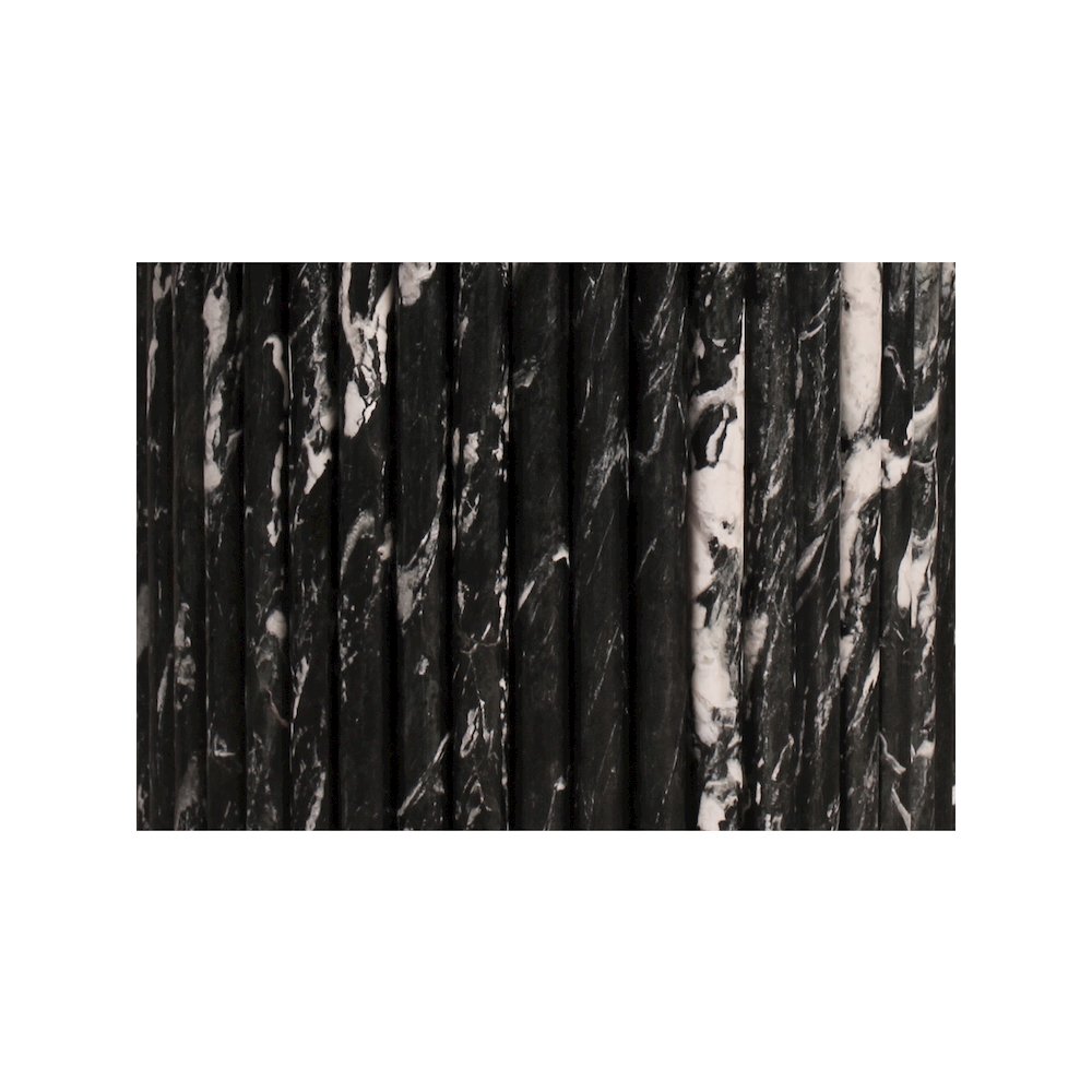 Messina Black Marble Dining Table. Picture 6