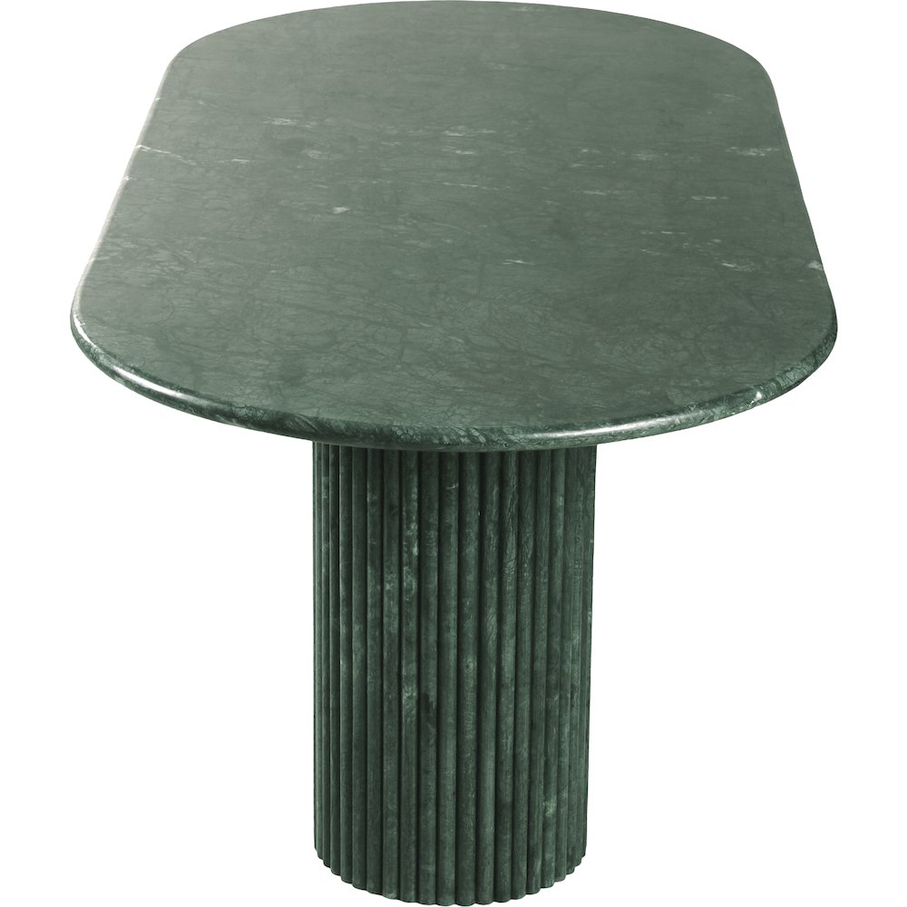 Messina Green Marble Dining Table. Picture 3