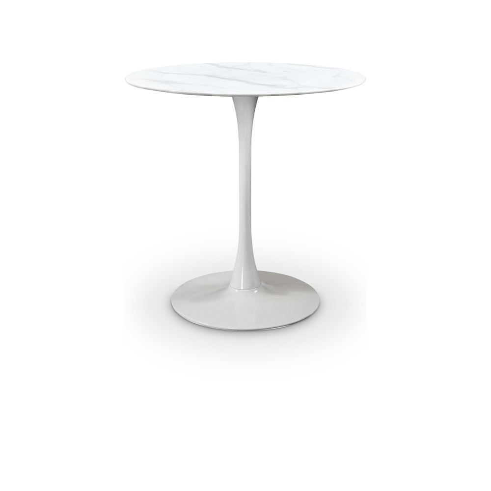 Tulip White Counter Height Table. Picture 1