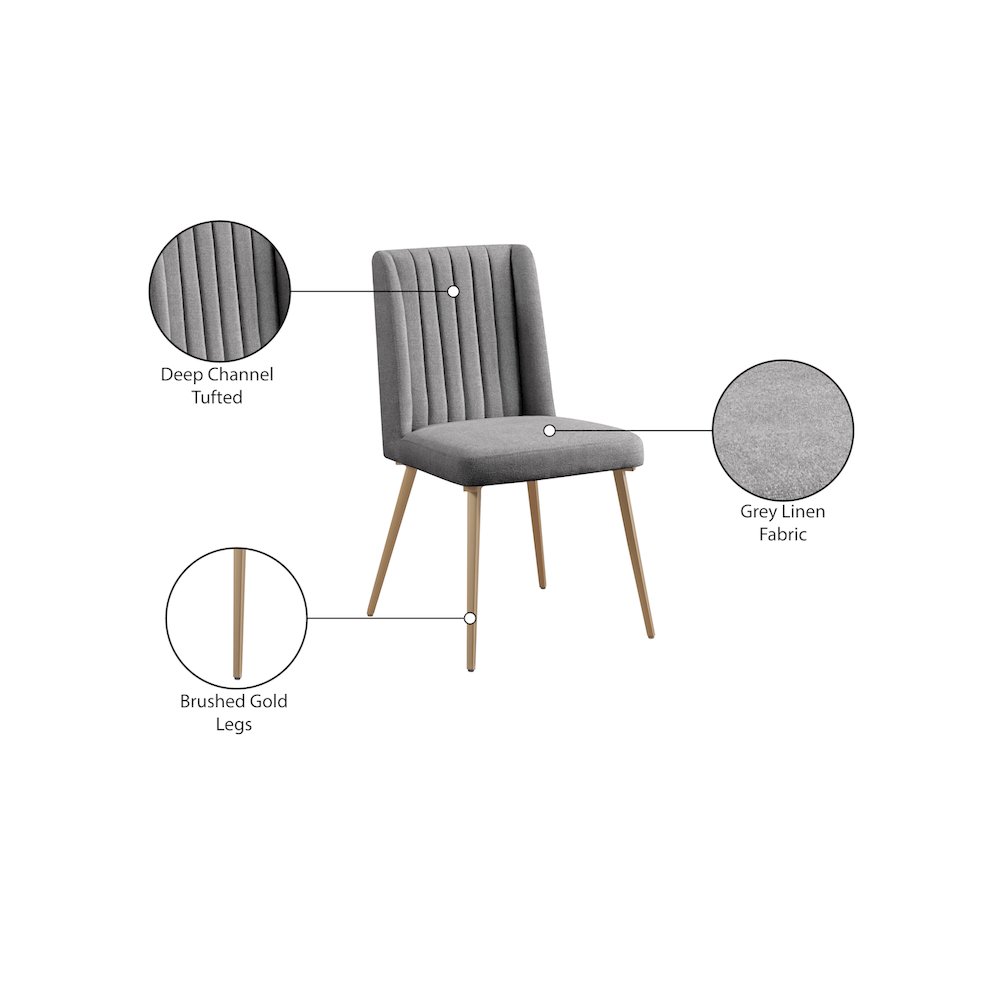 Eleanor Dining Chair, Set of 2. Picture 8