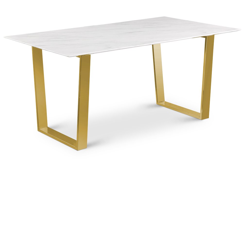 Cameron White Dining Table. Picture 1