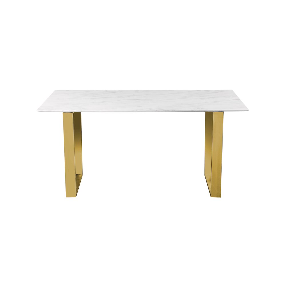 Cameron White Dining Table. Picture 3