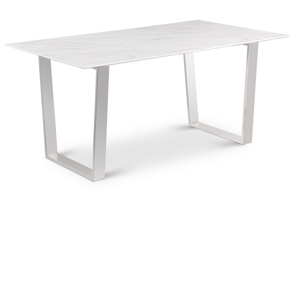 Carlton White Dining Table. Picture 1