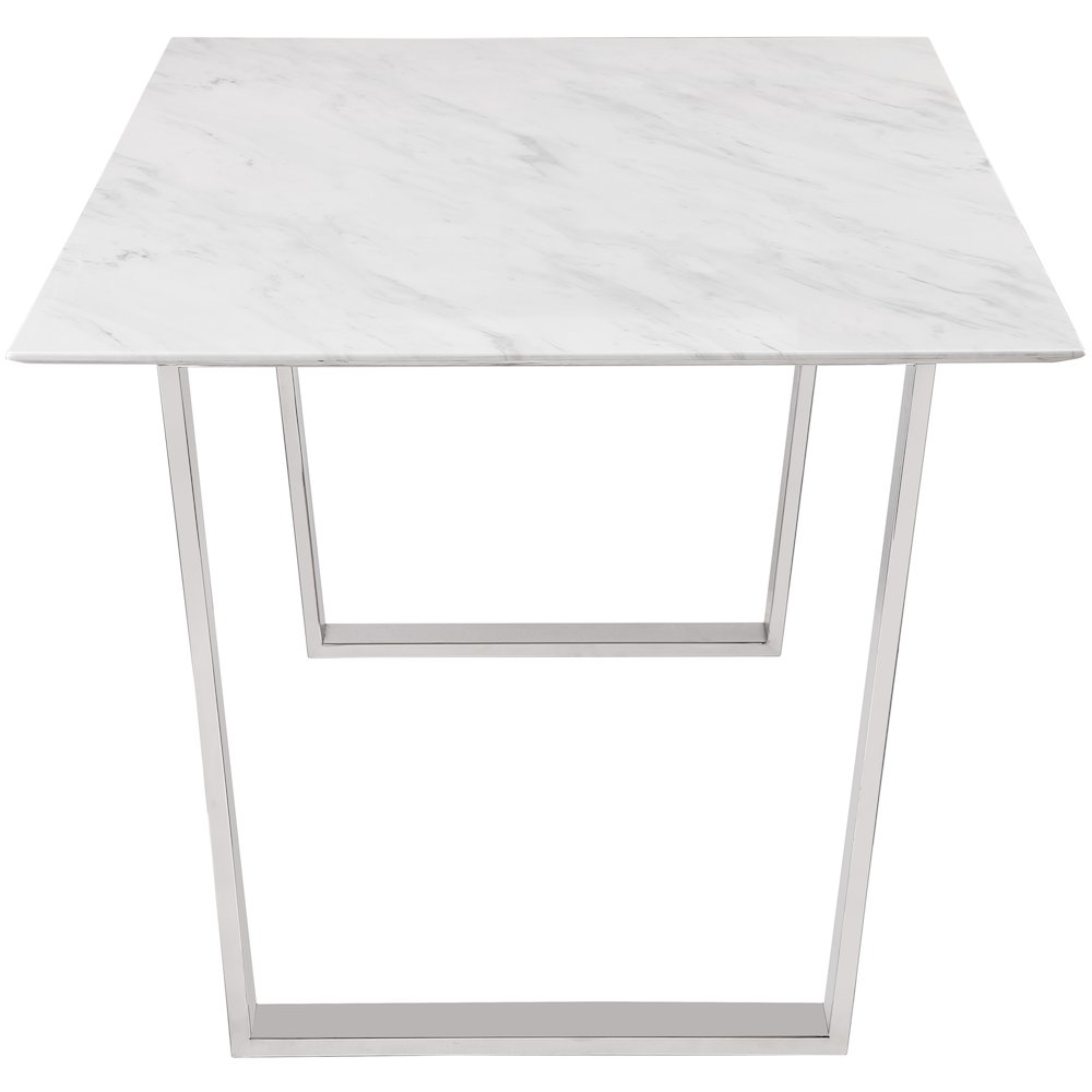 Carlton White Dining Table. Picture 4