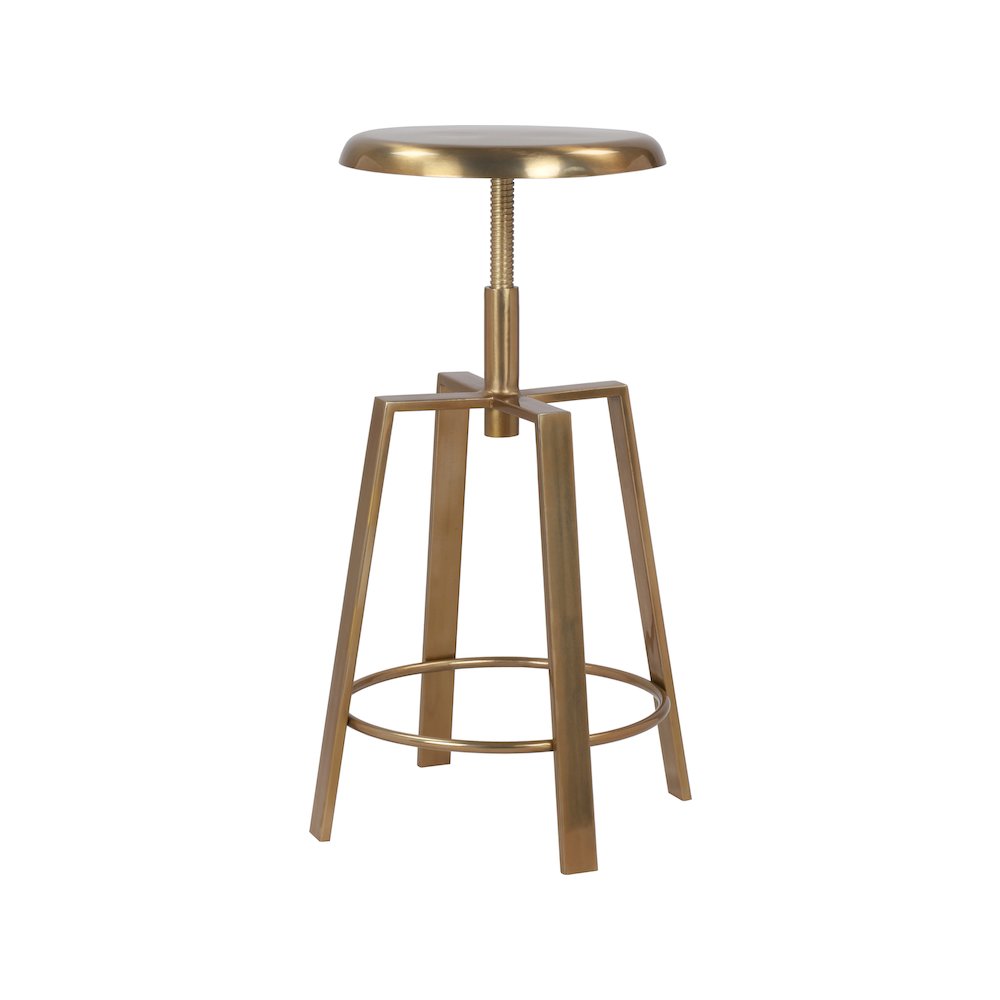 Lang Gold Iron Counter/Bar Stool. Picture 3