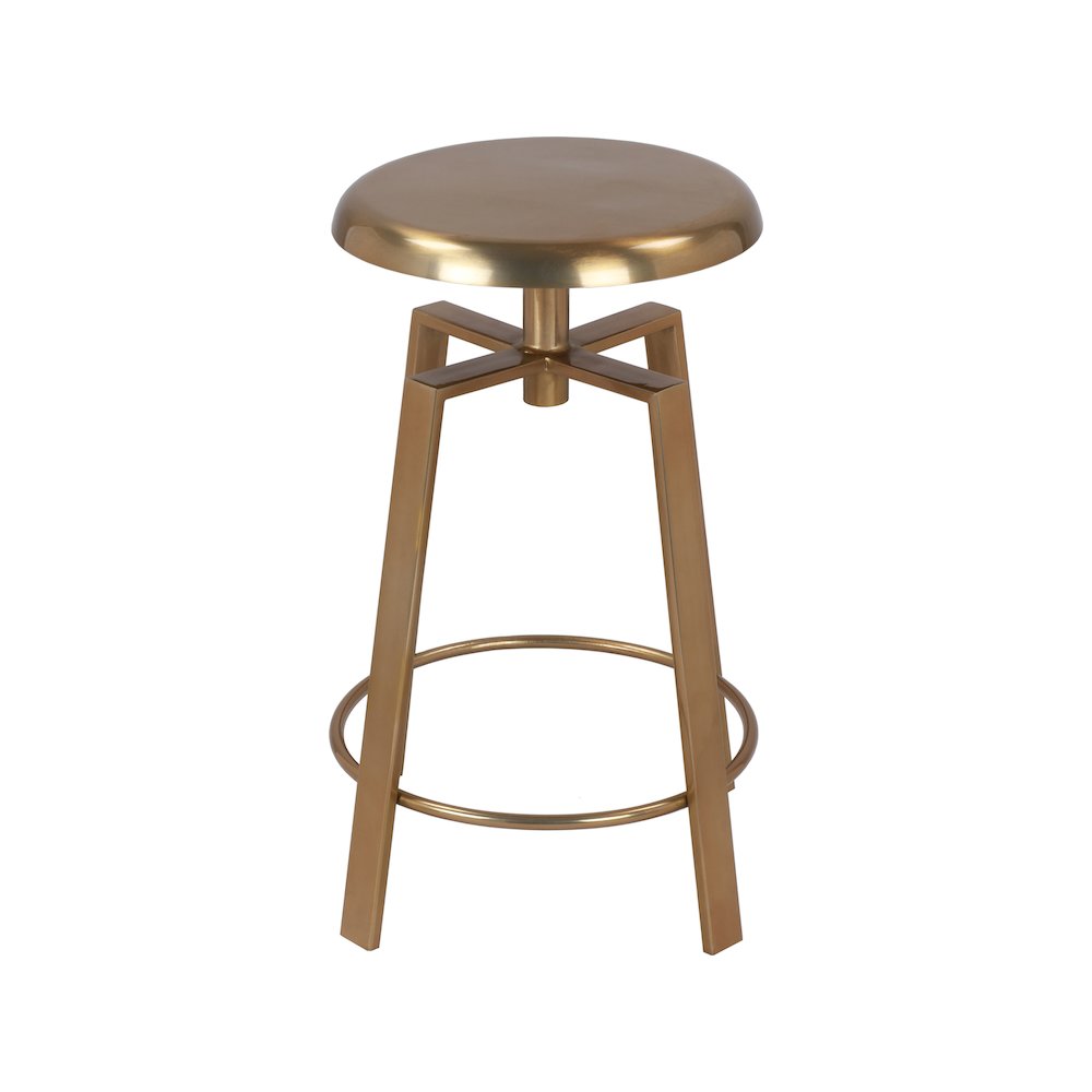 Lang Gold Iron Counter/Bar Stool. Picture 4