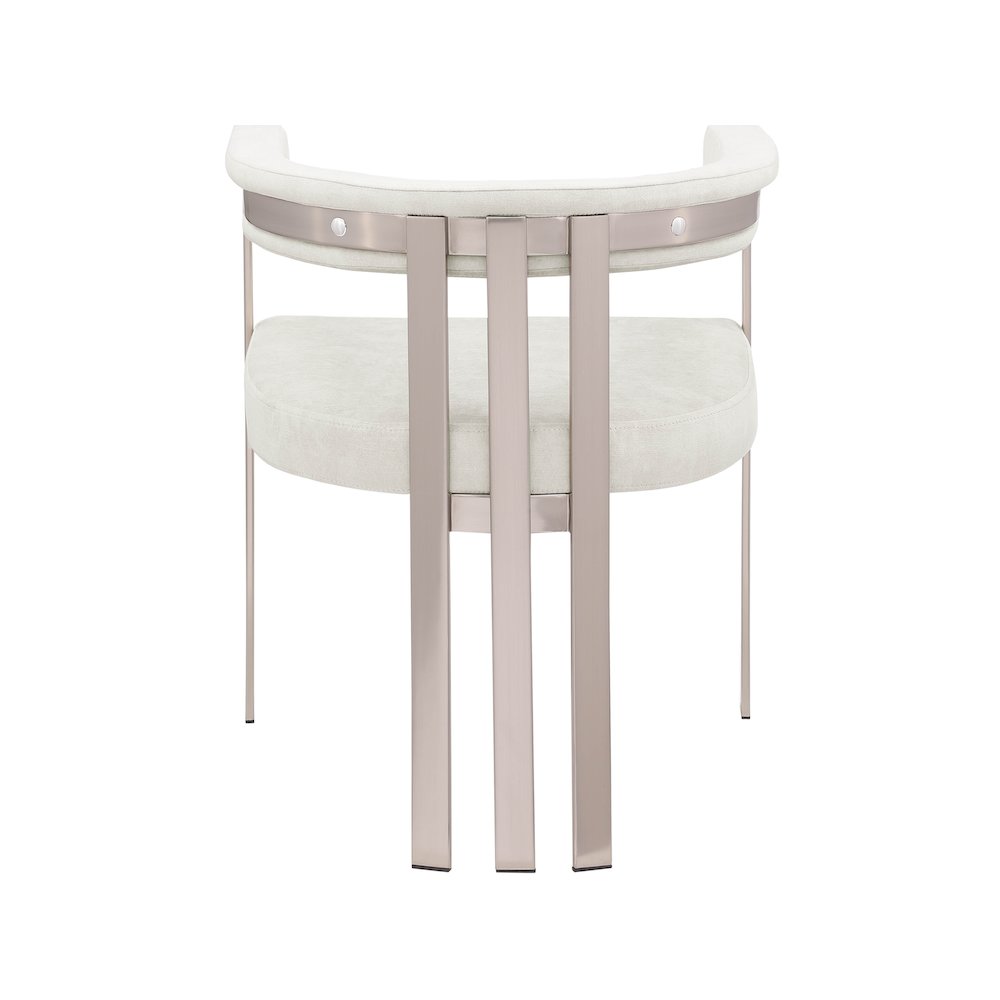 Marcello Stone Velvet Dining Chair, Set of 2. Picture 2