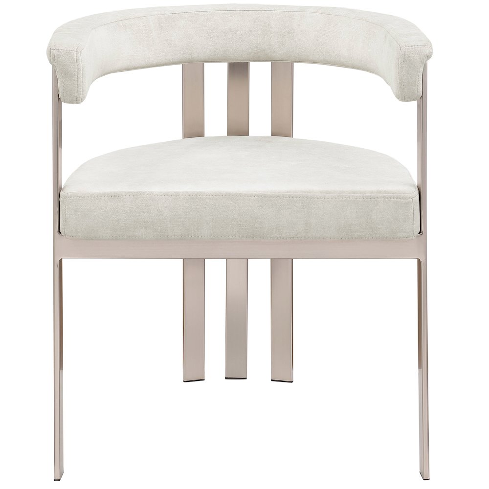 Marcello Stone Velvet Dining Chair, Set of 2. Picture 3