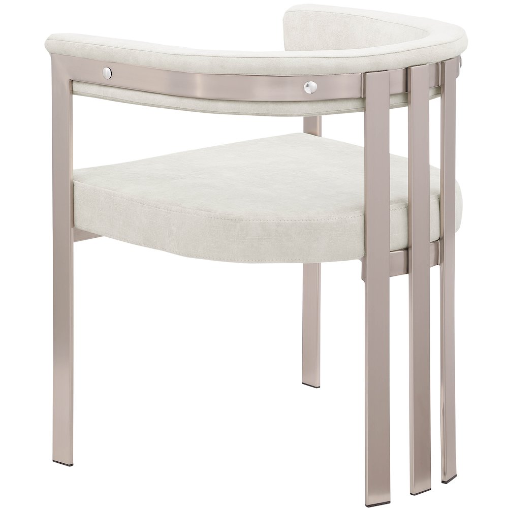 Marcello Stone Velvet Dining Chair, Set of 2. Picture 5