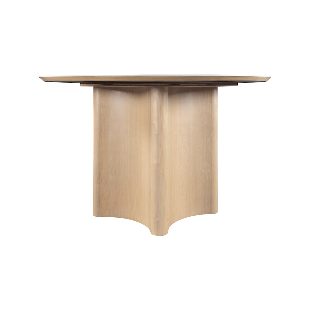 Corvina Natural Oak Veneer Dining Table. Picture 2