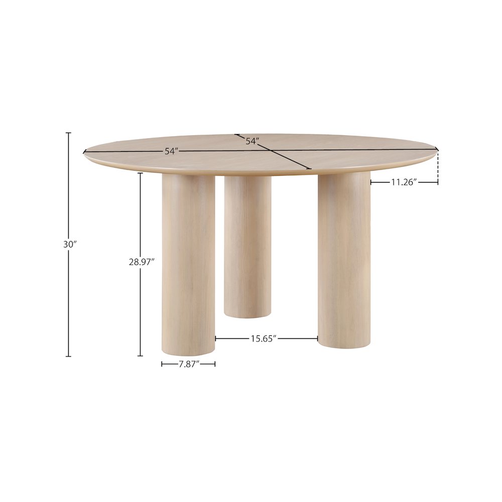 Colosseum Natural Dining Table. Picture 5