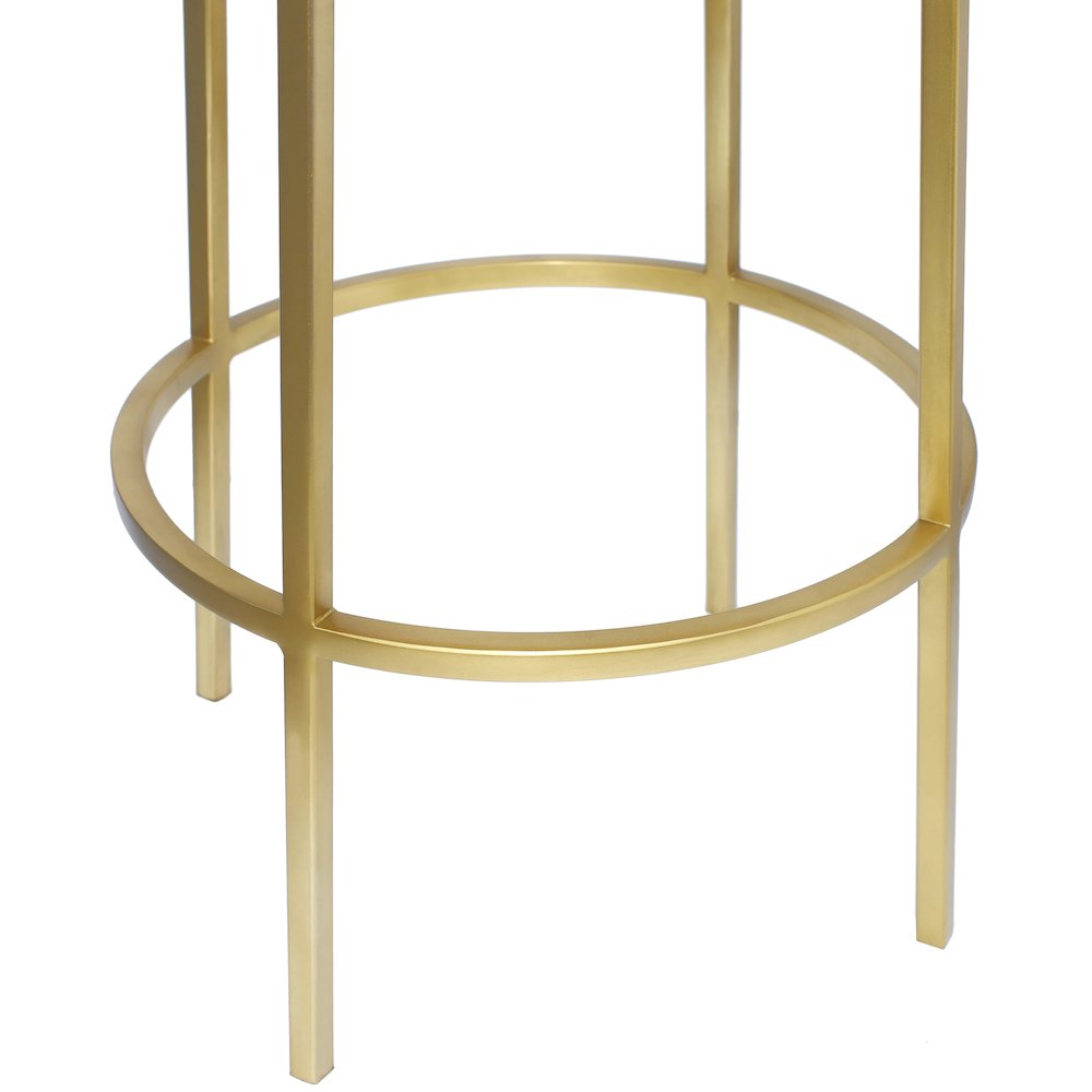 Tyson Gold Iron Counter Stool. Picture 4