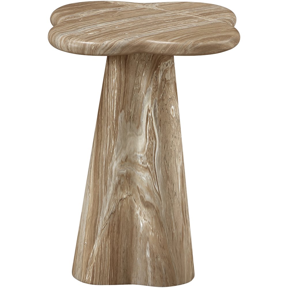 Nola Beige Concrete Indoor/Outdoor End Table. Picture 3