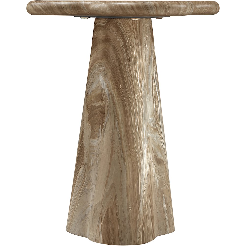 Nola Beige Concrete Indoor/Outdoor End Table. Picture 4
