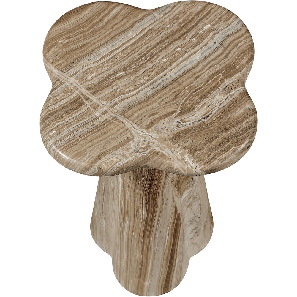 Nola Beige Concrete Indoor/Outdoor End Table. Picture 5
