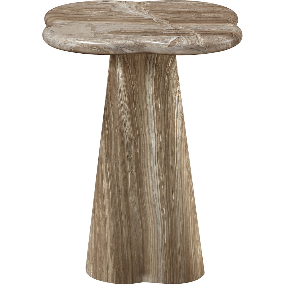 Nola Beige Concrete Indoor/Outdoor End Table. Picture 3