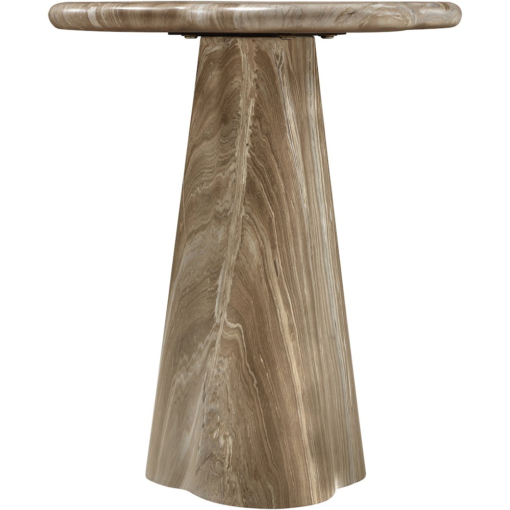 Nola Beige Concrete Indoor/Outdoor End Table. Picture 4