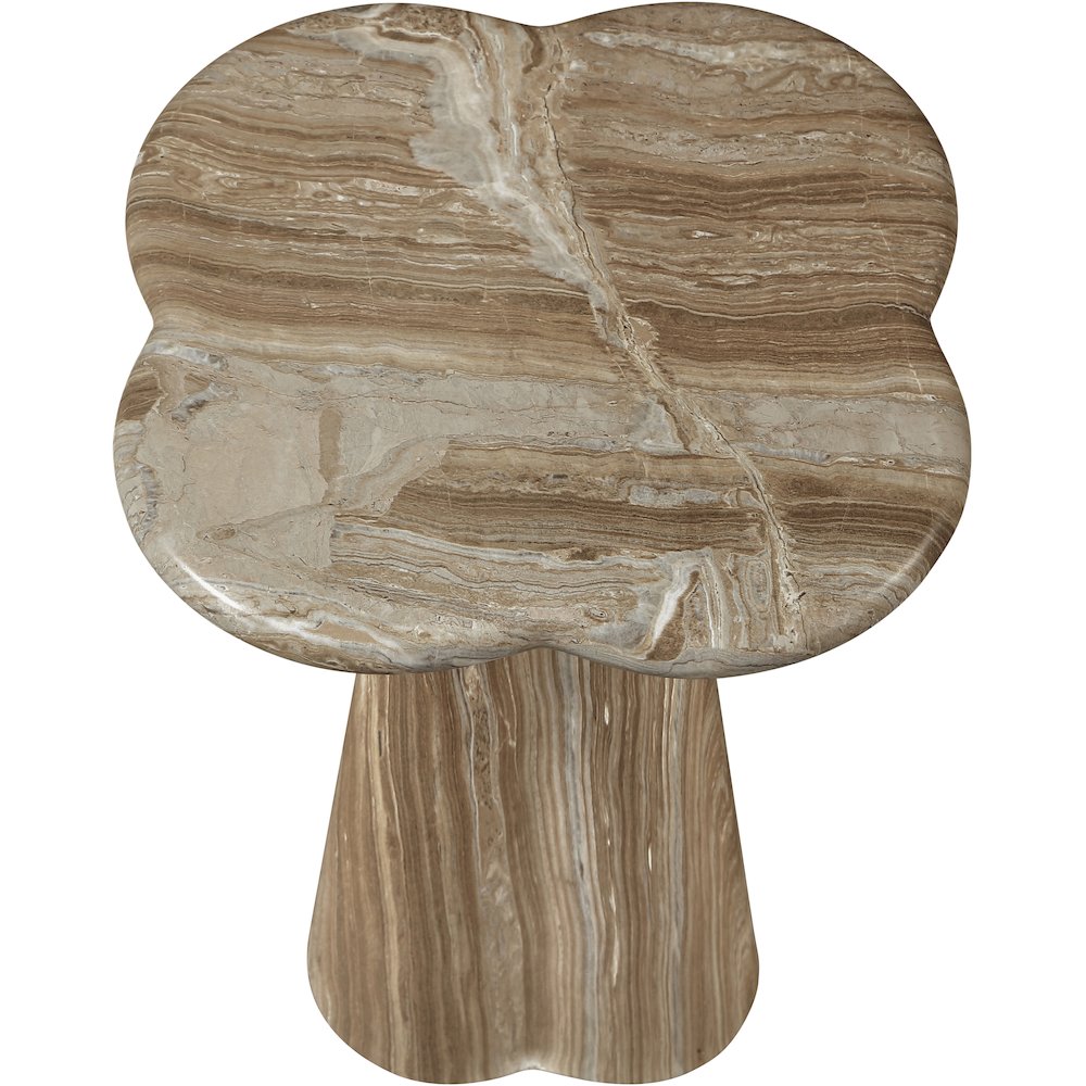 Nola Beige Concrete Indoor/Outdoor End Table. Picture 5