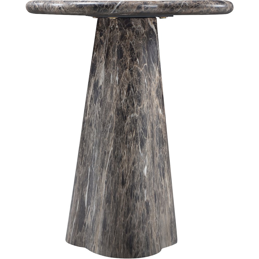 Nola Brown Concrete Indoor/Outdoor End Table. Picture 4