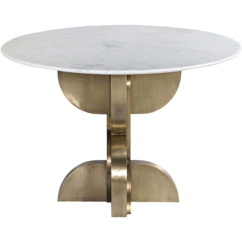 Alden White Dining Table. Picture 2