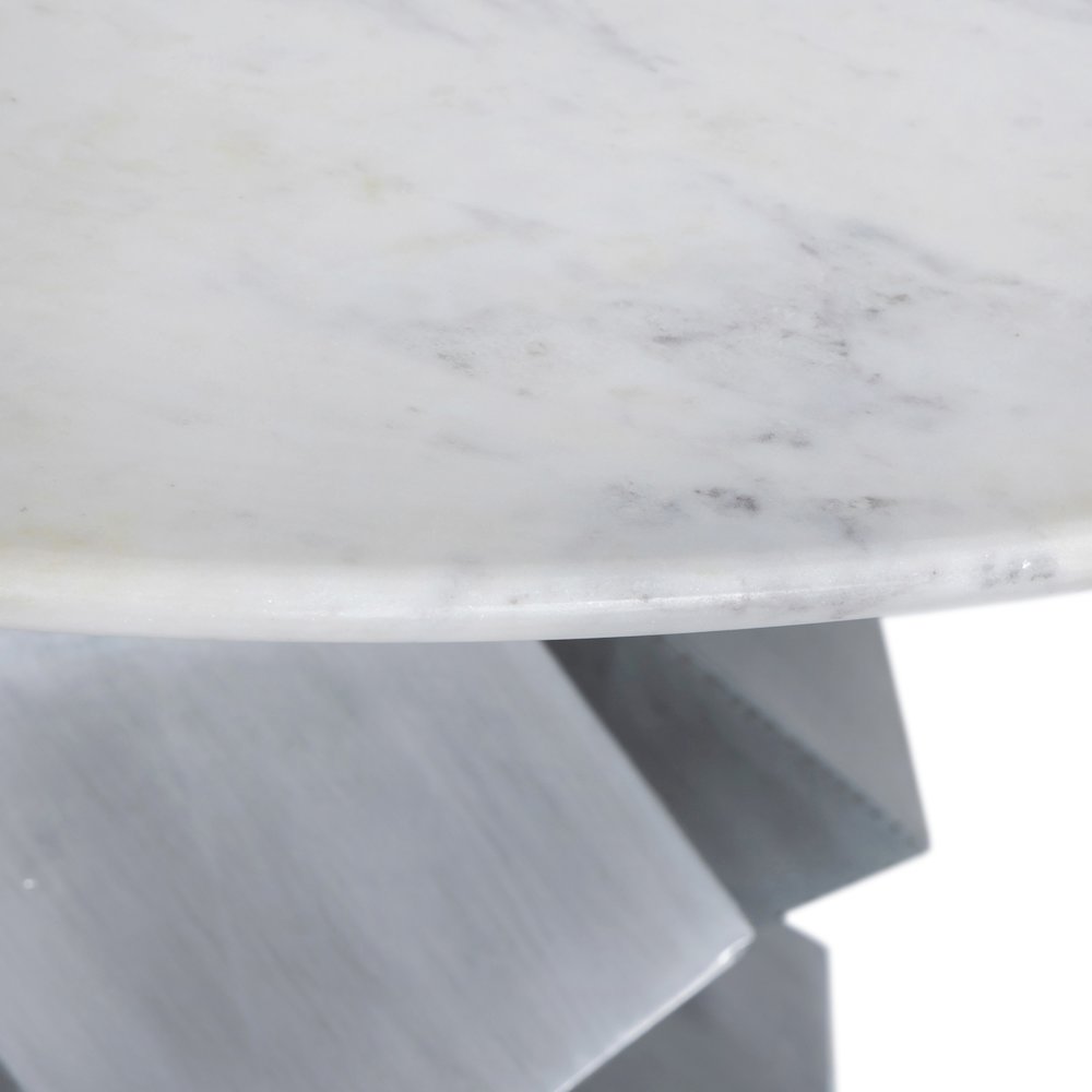 Walker White Dining Table. Picture 3