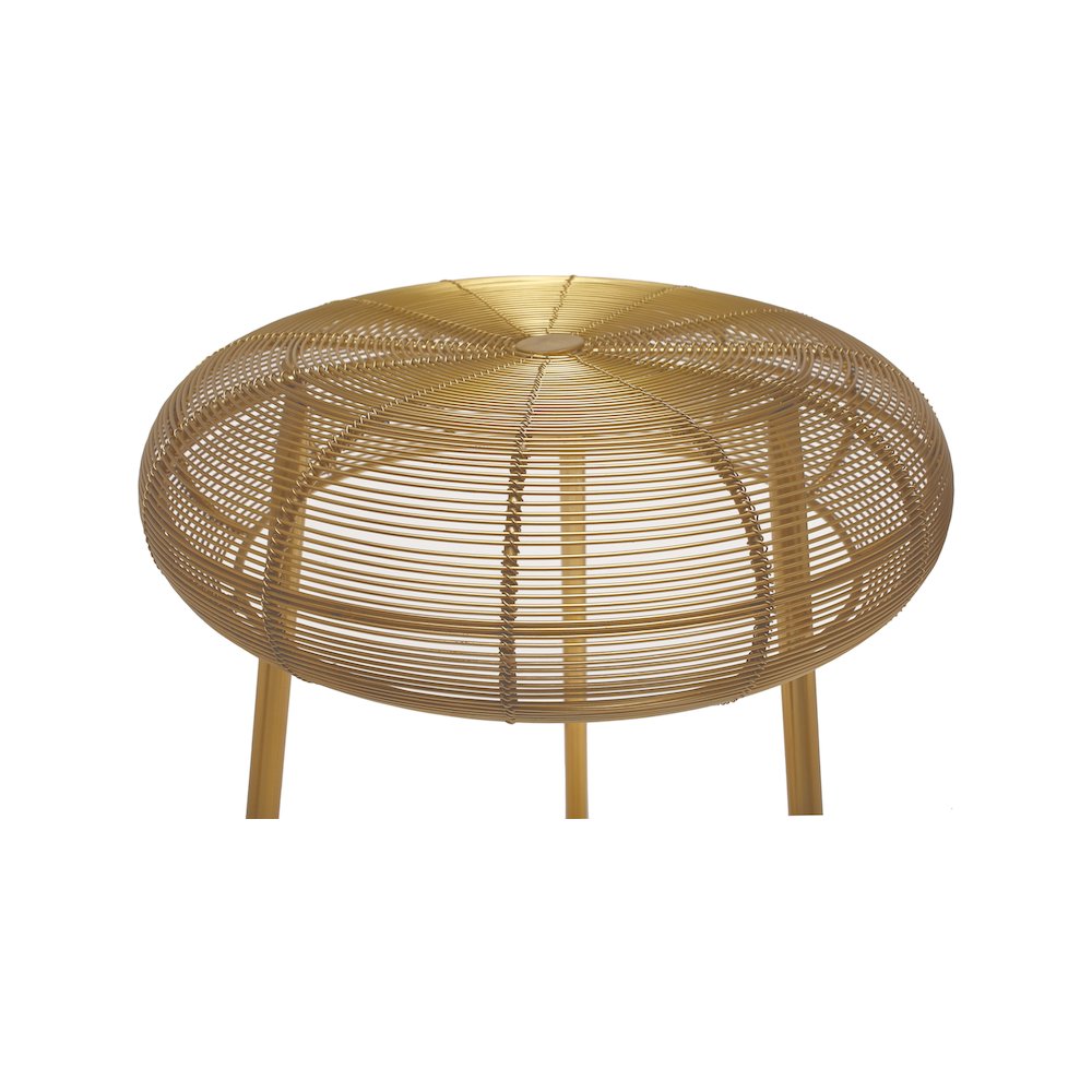 Tuscany Gold Metal Counter Stool. Picture 5