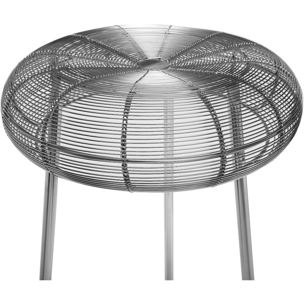 Tuscany Silver Metal Counter Stool. Picture 5