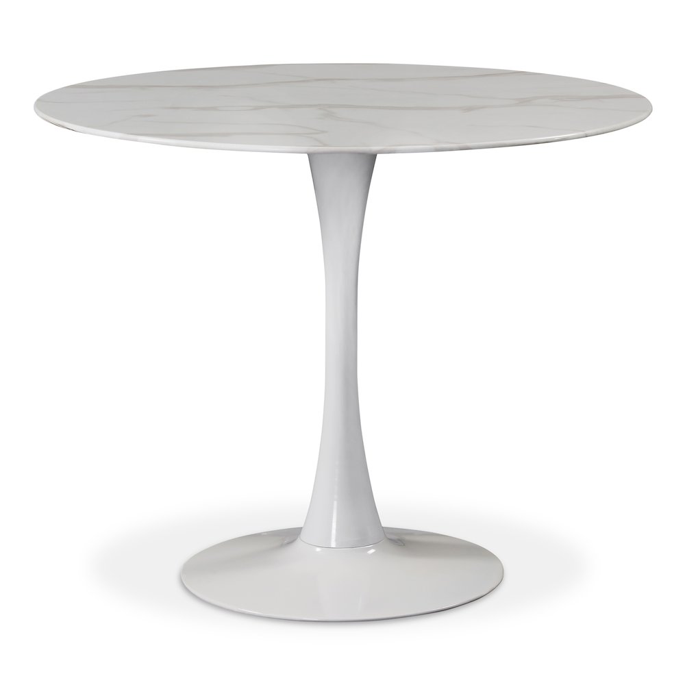 Holly White Dining Table. Picture 1