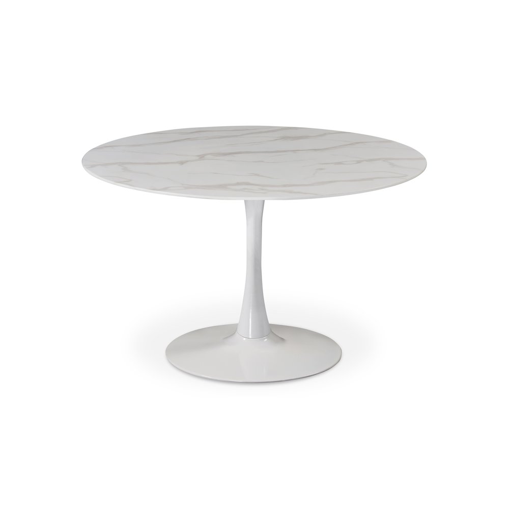 Holly White Dining Table. Picture 1