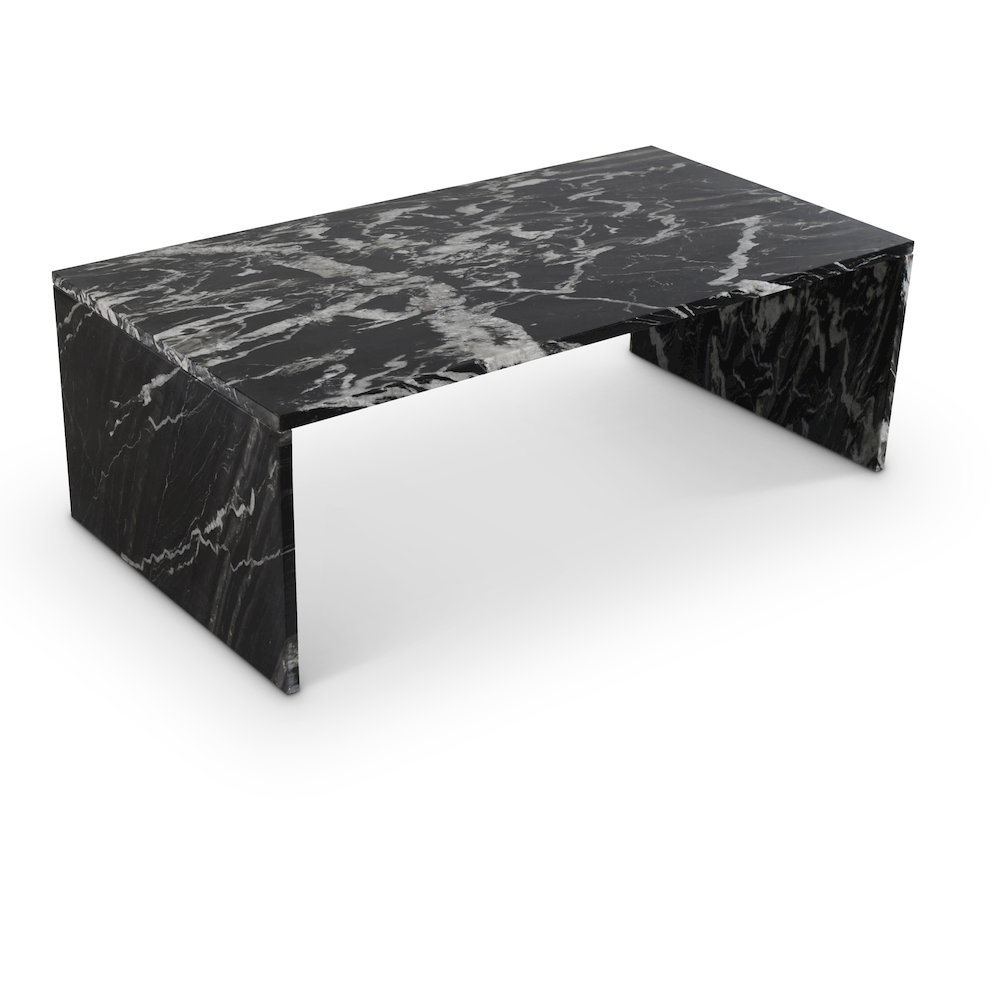Vernazza Black Marble Coffee Table. Picture 1