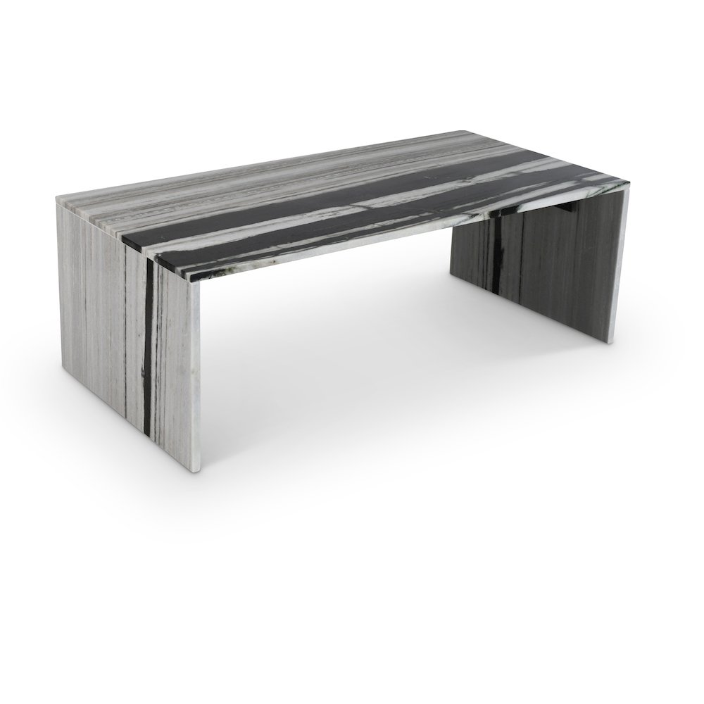 Vernazza Panda Marble Coffee Table. Picture 1