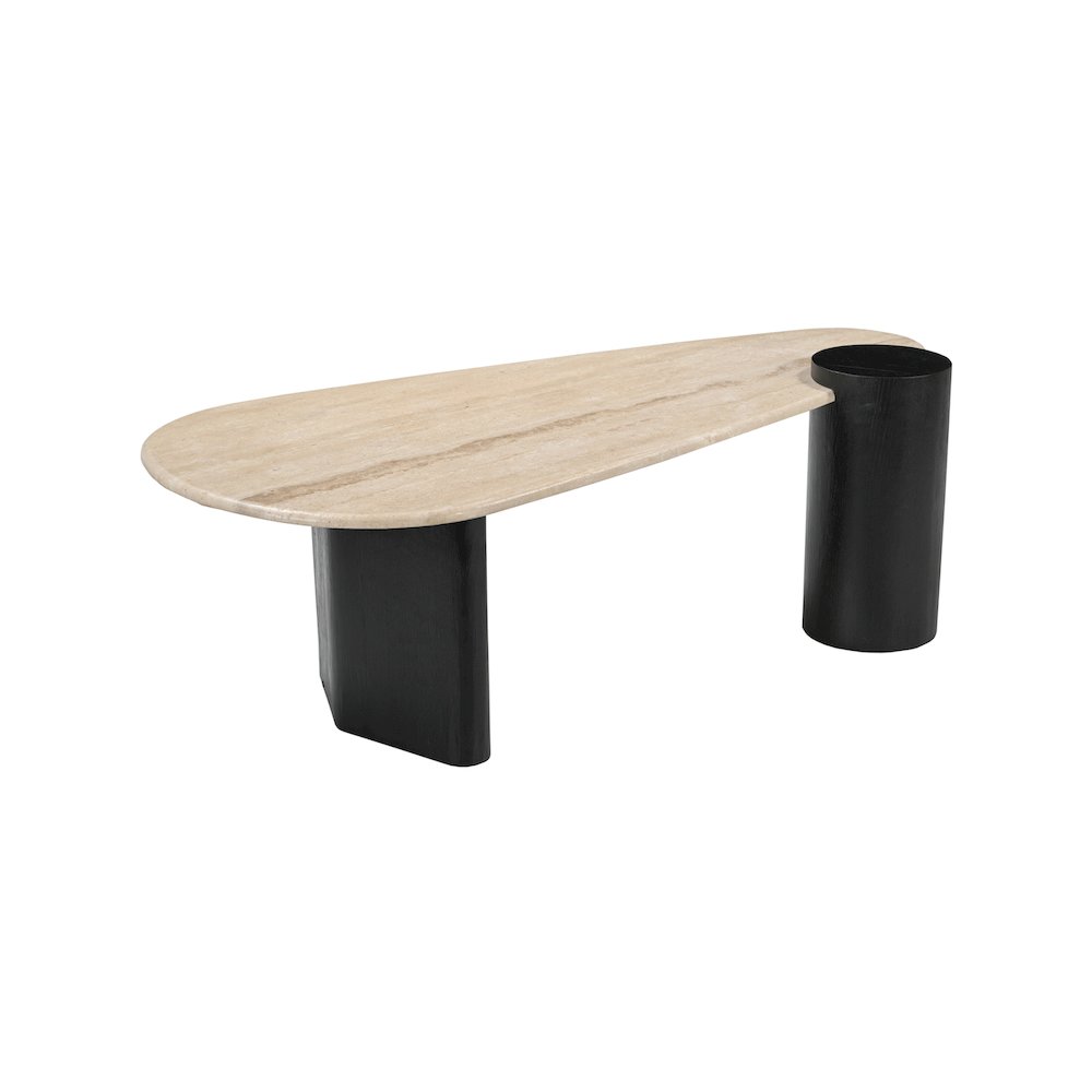 Taverna Natural / Black Coffee Table. Picture 4