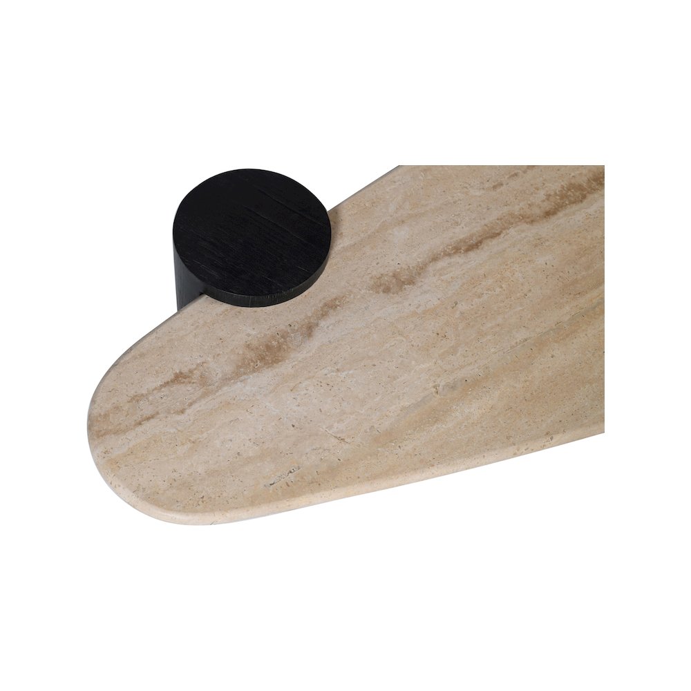 Taverna Natural / Black Coffee Table. Picture 7