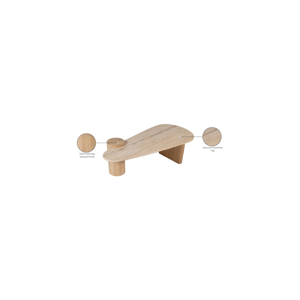 Taverna Natural Coffee Table. Picture 9